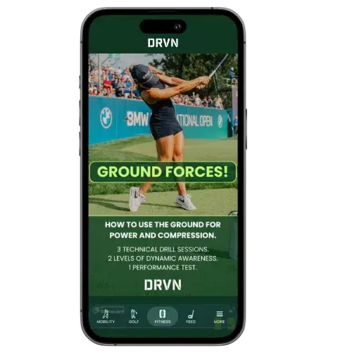 Ground Forces program in the DRVN App