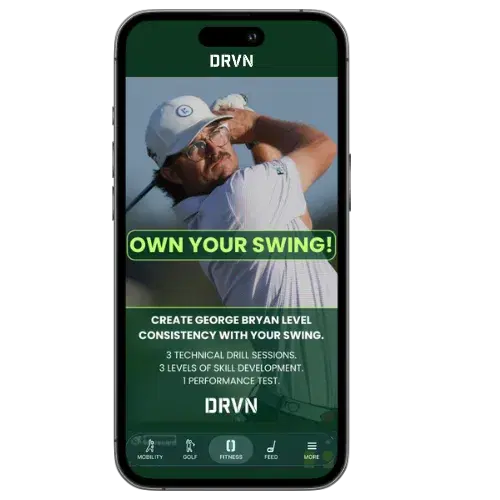 Own Your Swing program in the DRVN App