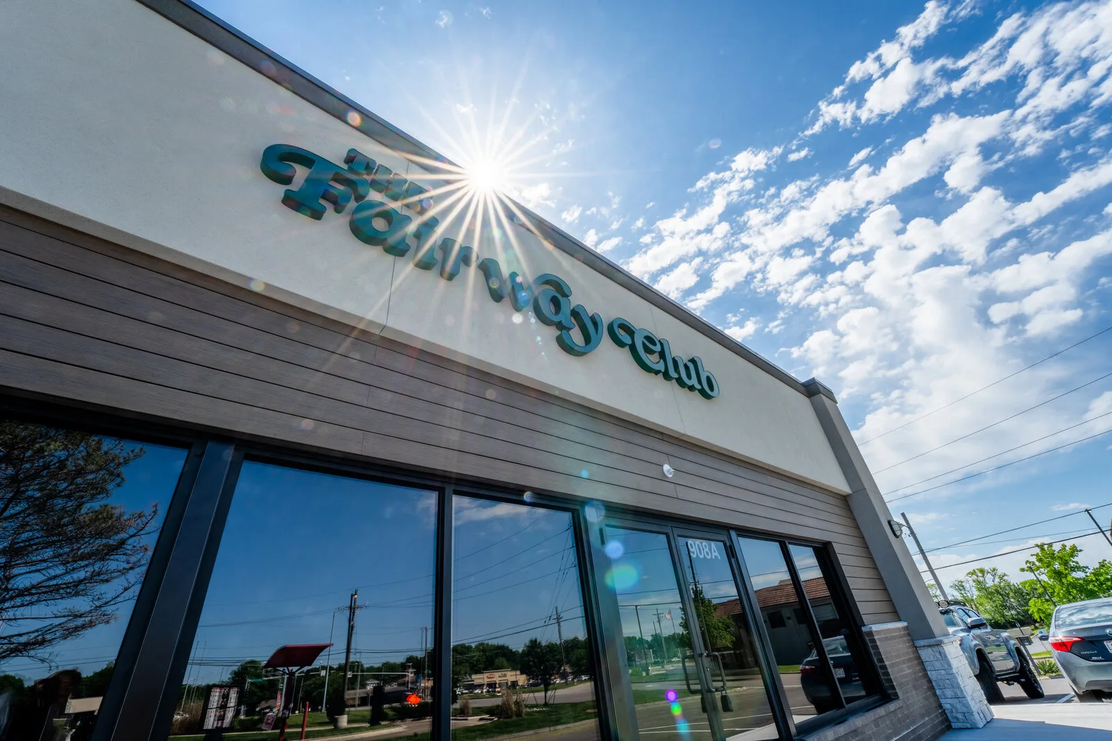 The Fairway Club storefront in Lee's Summit, Missouri